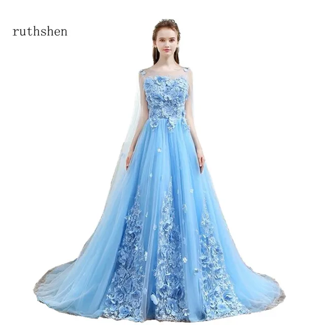 Blue Sweet 16 Dresses