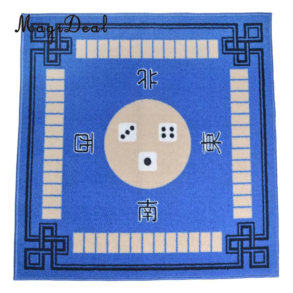 MagiDeal Mahjong Table Mat Cover Carpet Silence Multifunctional Household Thickening