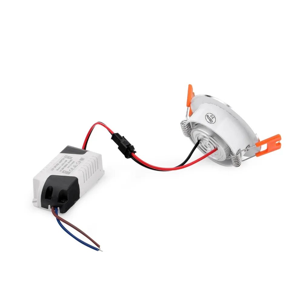 Spotlights Item Type 3W Cabinet Led Mini Spot Light Cut Out Hole Size 55 mm