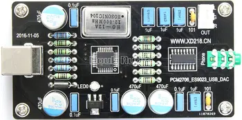 

Douk Audio PCM2706 USB DAC ES9023 Audio Decoder Sound Card Hi-Fi Assembled Board