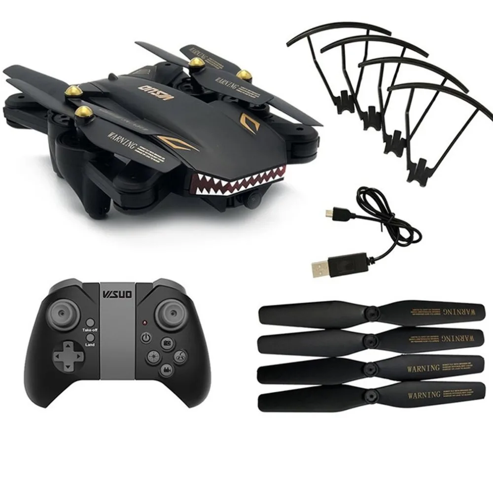 

OCDAY XS809S 2.4G RC Drone with 0.3MP/720P Camera 4CH Foldable Mini Quadrocopter Headless Mode Altitude Hold Wifi FPV Drone
