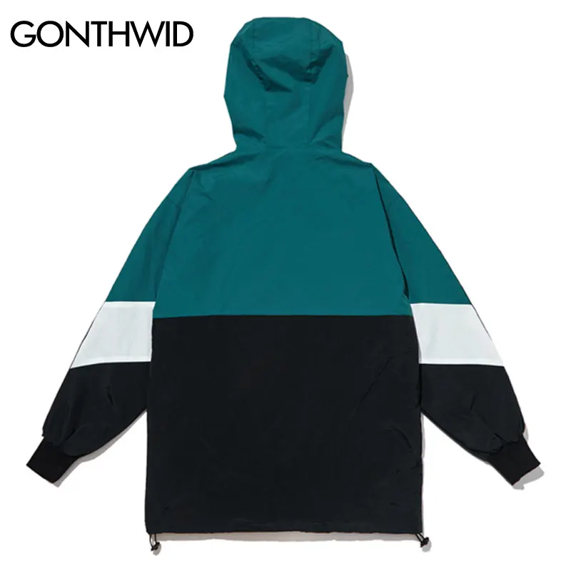 pullover hooded jacket