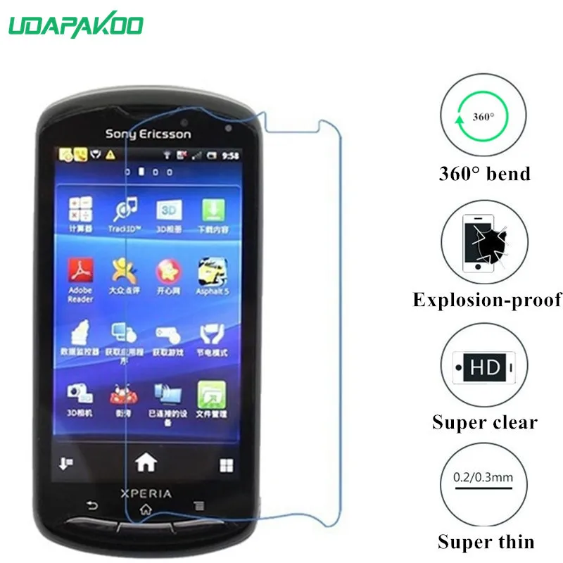 

udapakoo clear Tempered (soft glass) film for Sony Xperia Pro MK16I Nano Explosion-proof glass Screen Protector