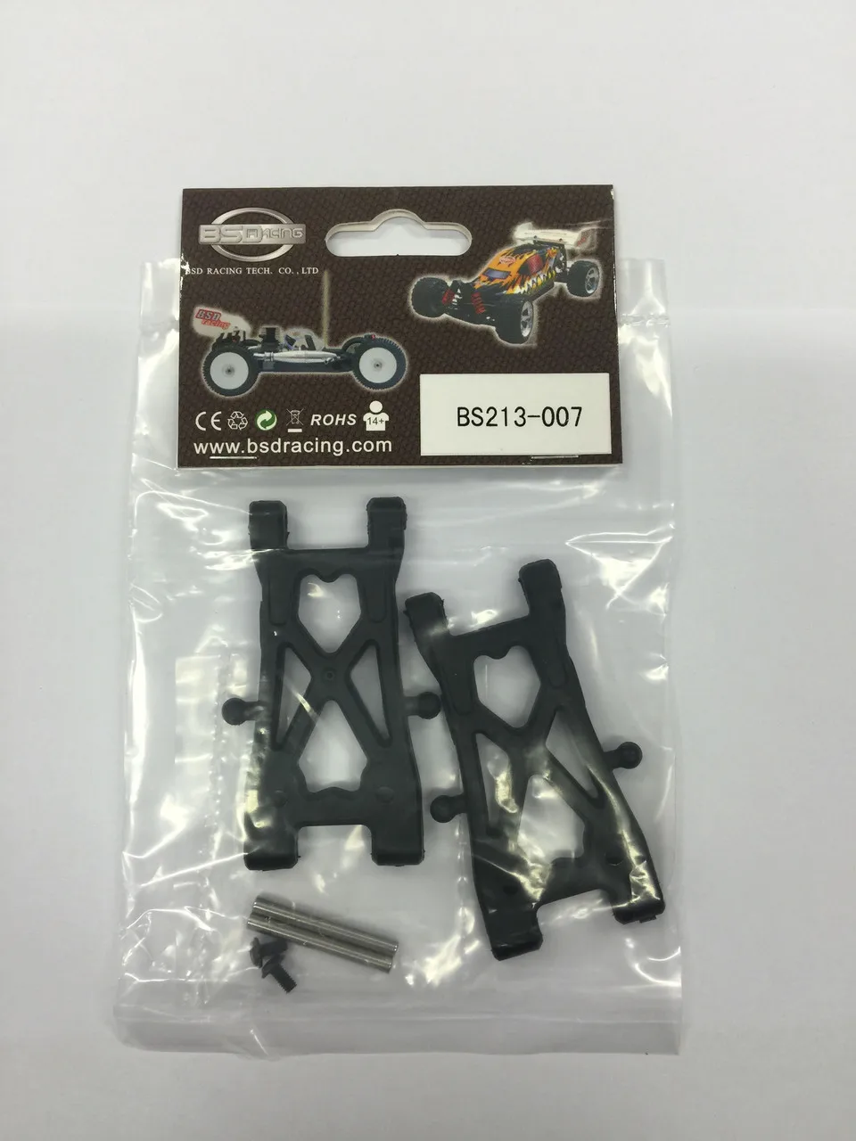 

BSD/RED CAT 1:10 Buggy RC CAR PARTS BS213-007 Lower Suspension arm unit