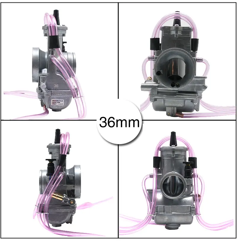 ZS для мотокросса, для езды на мотоцикле, keih 34 мм 36 мм 38 мм 40 мм карбюратор для 125cc-250cc 2-х тактный 4-тактный гоночных PWM34-40 Carburador
