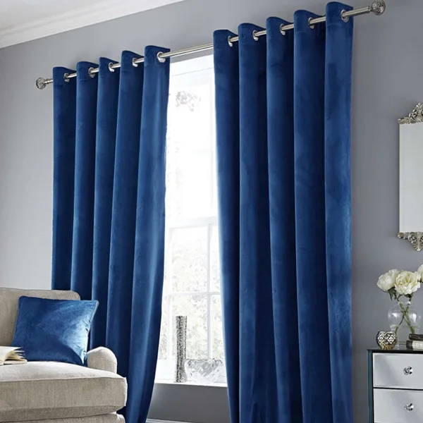 Толстые бархатные шторы материал плотные комнатные жалюзи оттенки и жалюзи шторы балалайка жалюзи гостиная шторы - Цвет: Blue Green