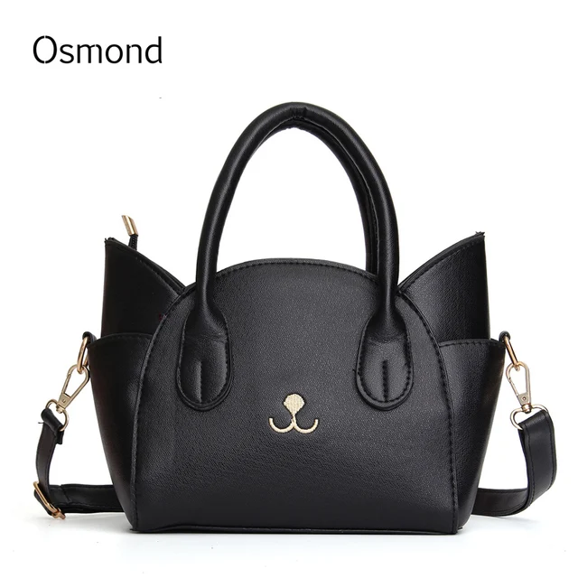 Osmond 2018 Mini Cat Handbag Cute Baobao Small Tote Bags Pink Osmond 2018 Mini Cat Handbag Cute Baobao Small Tote Bags Pink Sliver Women Crossbody Bag