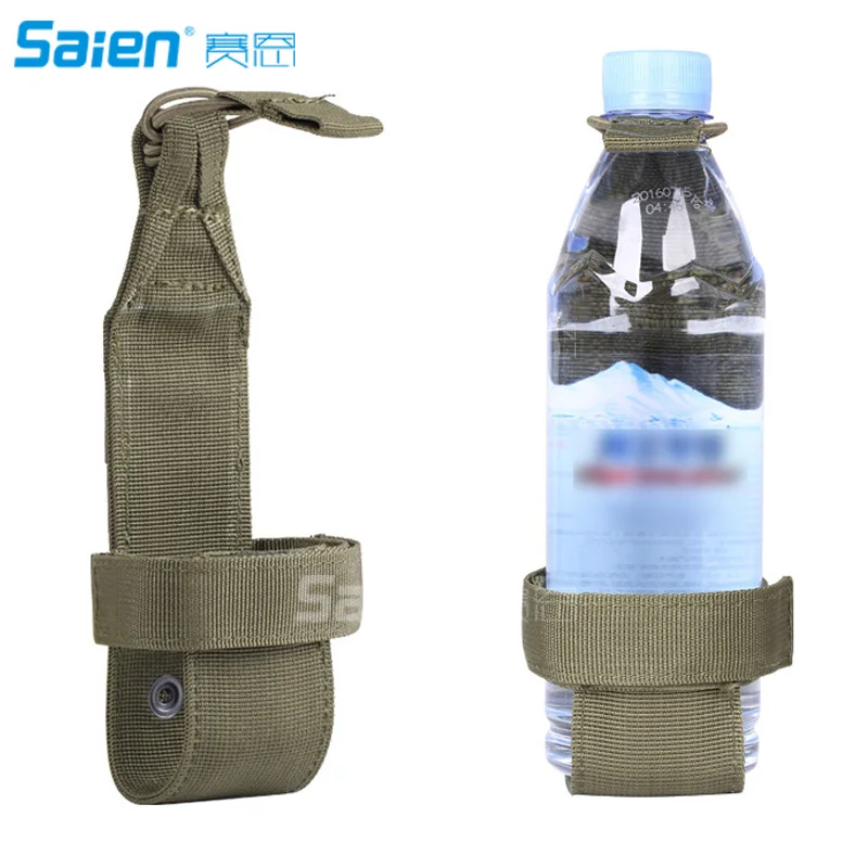 Nylon Tactical Hiking Molle Bottle Holder Belt Bottle Carrier Pouch Bag for Outdoor Sports