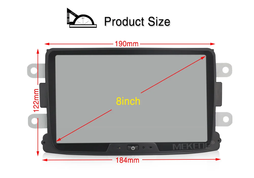 Clearance 8" Android7.1 car radio player gps navigation for Lada Xray 2/Dacia/Duster/Logan/Sandero car multimedia player CANBUS 21