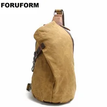 Сумка через плечо для мужчин, сумка-мессенджер, нагрудная сумка, Повседневная сумка, водонепроницаемая Холщовая Сумка на одно плечо, LI-1755