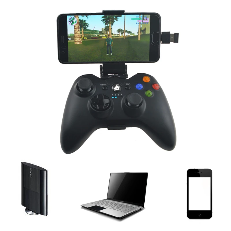 Для PS3 консоли/телефона/ПК/ТВ коробка джойстик 2 4G игровой контроллер Android