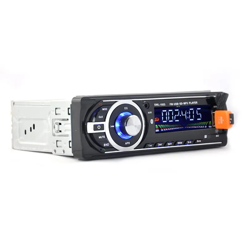 Авто Радио Bluetooth автомобиля 12 V V2.0 автомобильный аудио стерео в-тире 1 Din FM Aux Вход приемник SD USB MP3 MMC WMA автомобиль радио плеер