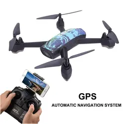 JXD 518 RC Квадрокоптер 720 P HD камера wifi FPV gps горная точка Дрон 2,4 ГГц 6 оси гироскоп мини Дрон 360 Вращение Безголовый режим