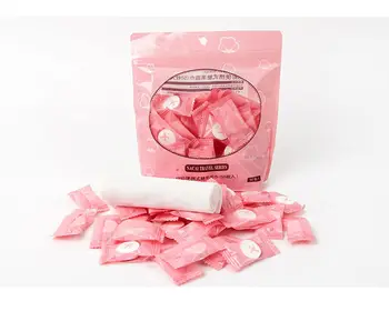 

50pcs/lot Outdoor Travel Magic Compressed Cotton Disposable Towel Tablet Capsules Cloth Wipes Paper Tissue Mask