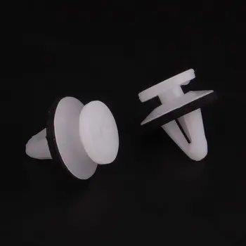 

BBQ@FUKA 50Pcs 11mm Nylon Side Garnish Moulding Trim Retainers Clip MB696120 Fit For Eclipse 1994-2012 Car-Styling Car Clips