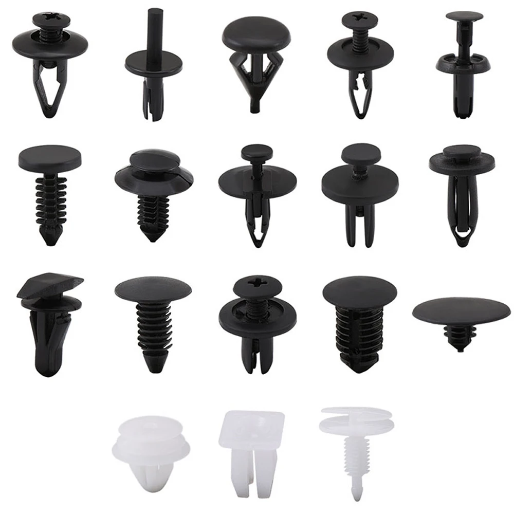 

435 X Plastic Car Push Pin Rivet Trim Clip Panel Fasteners Assortments Kits New