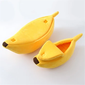 Banana Shape Cat Bed 3