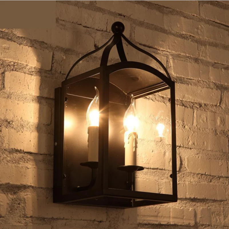

led Wall Lamp Terrace and Garden Decoration Light Bar Restaurant Wall Sconce led Lighting Bedroom Bedside Wall Light Coffe Shop