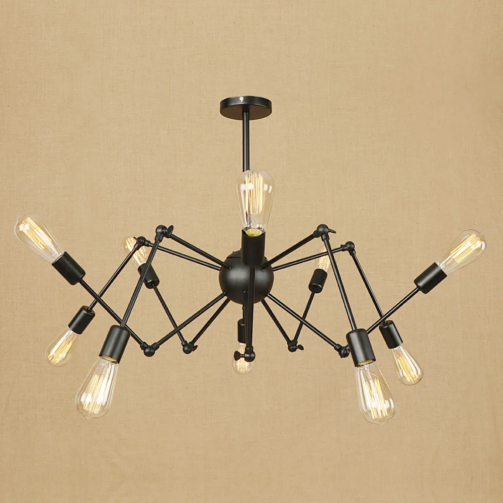 

Vintage Spider Feet Shape Iron Indoor Pendant Lamp led Coffee Club/Shop/Bar Good Looking Clothing Shop pendant Lights RPL0039