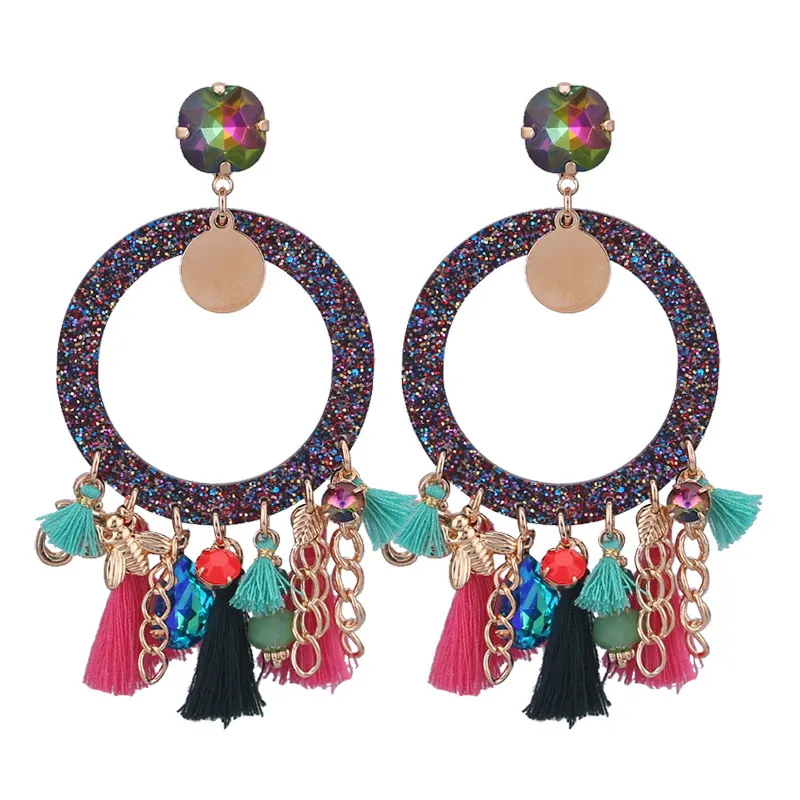 Earrings for woman colorful
