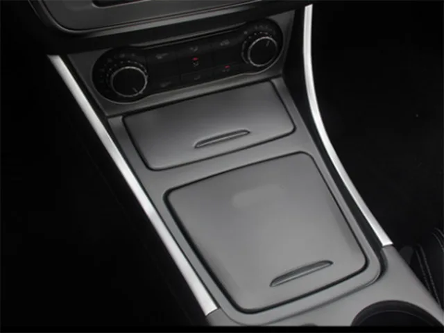 Auto Styling Edelstahl Aufkleber Abdeckung Auto Mittelkonsole Seite Borte Fur Mercedes Benz Cla Gla Eine Klasse W117 C117 X156 Interior Mouldings Aliexpress