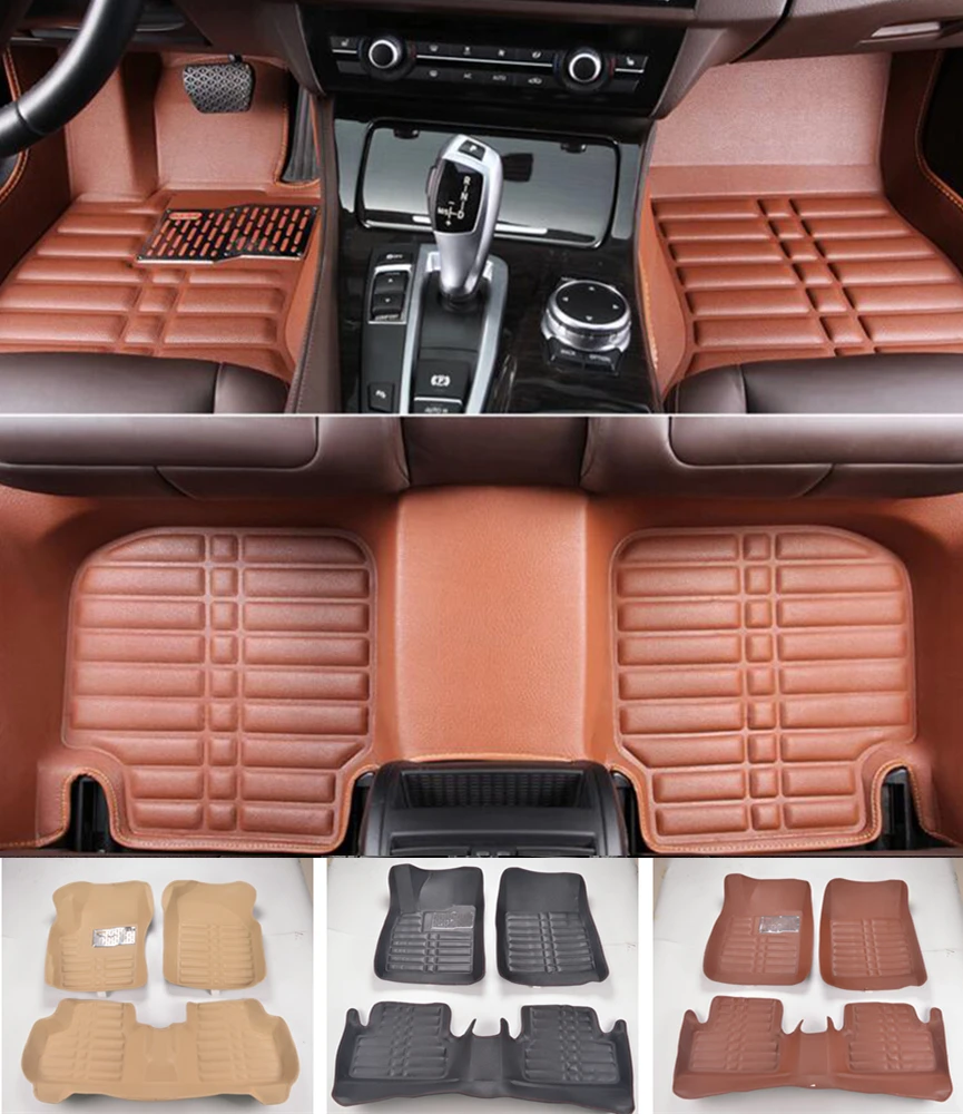

Custom Fit Car Floor Mats Front & Rear Waterproof For Suzuki Swift 3D All Weather Car-styling Carpet rugs Floor Liners