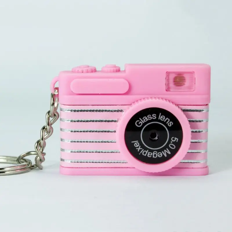 Новая игрушечная мини-камера брелок для ключей с подвеска-колокольчик сумка Аксессуары Детская игрушка в подарок N21_F
