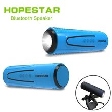 HOPESTAR P3 Bluetooth динамик беспроводной сабвуфер велосипед водонепроницаемый стерео Поддержка TF AUX FM с power bank фонарик для использования вне помещения