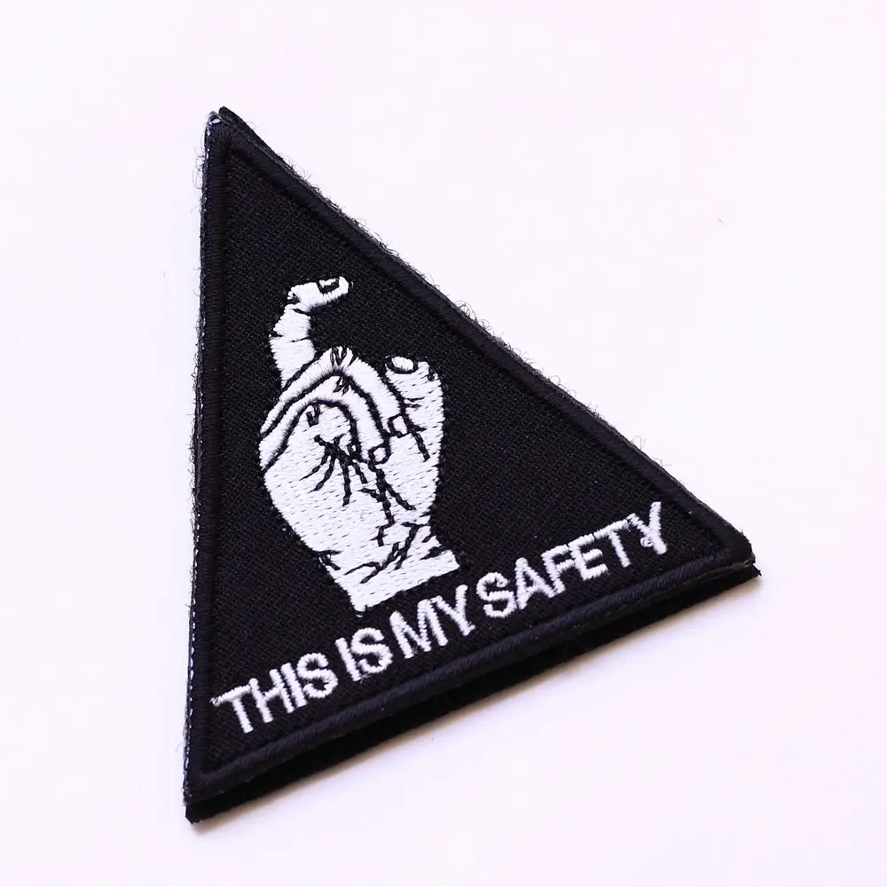 

TSNK Enthusiasts "THIS IS MY SAFETY" Tactical Morale Patch Army Badge Armlet