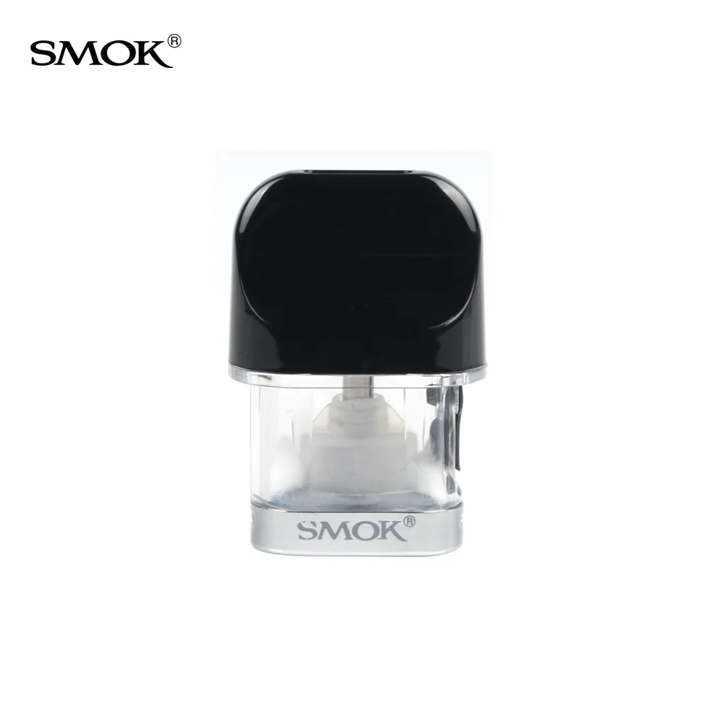 

15pcs/lot Smok Novo Pod 2ml Capacity Atomizer Pod Replacement Refillable Cartridge For smok novo vape kit electronic cigarette