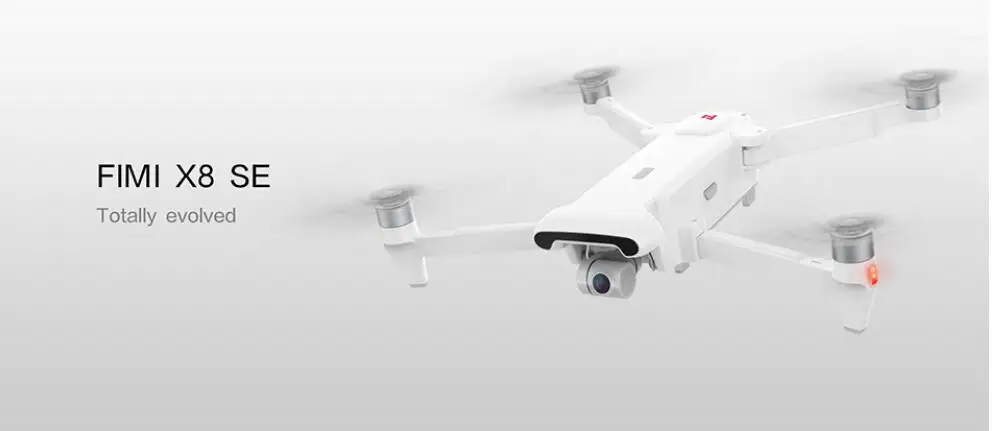 Квадрокоптер Xiao Mi FIMI X8 SE Ру Дрон с камерой 4K HD дополнительные батареи 5 км FPV 3
