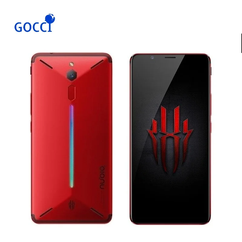 Zte Nubia Red Magic Game Mobiele телефон 6 "Octa Core 8 ГБ 128 полный экран Vingerafdruk Android 8,1 4 г LTE смартфон