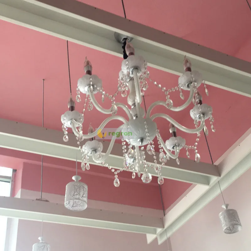Люстра из стекла для ресторана 6 шт.|modern hanging lights|hanging lightsart light |