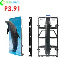 Высокое качество NATIONAL Star smd1921 высокая контрастность Высокая частота обновления изогнутый СВЕТОДИОДНЫЙ дисплей p3.91 p1.9 p1.78