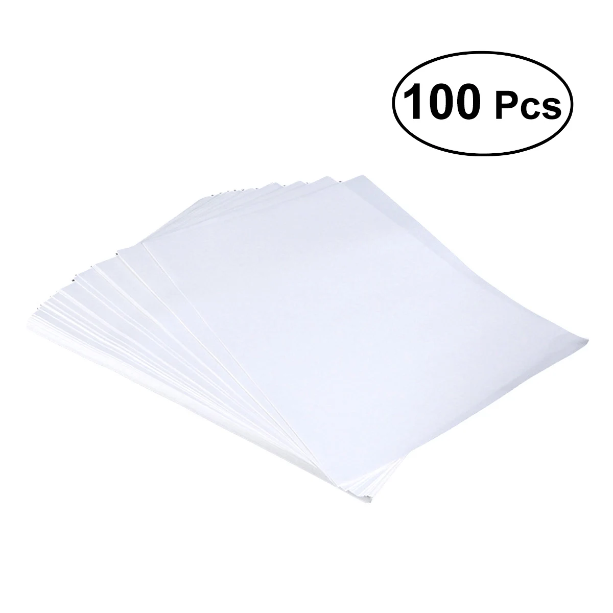

100pcs Heat Transfer Printing Paper A4 Sublimation Transfer Paper (White)