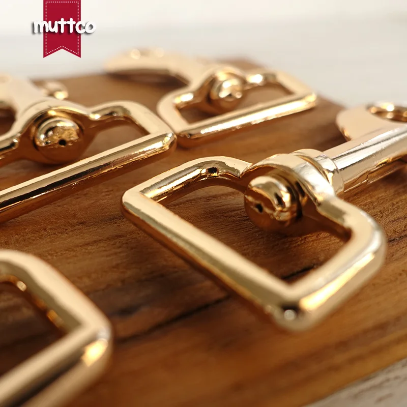 DIY поводок для собак розничная продажа экологичный Золотой 25 мм металлический