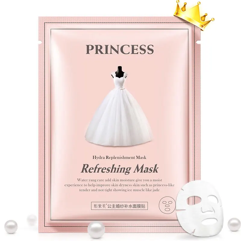 

BIOAQUA PRINCESS Hydra Replenishment Mask Water Yang Care Add Skin Moisture Refreshing Shrink Pores Korean Cosmet Mask Face Care