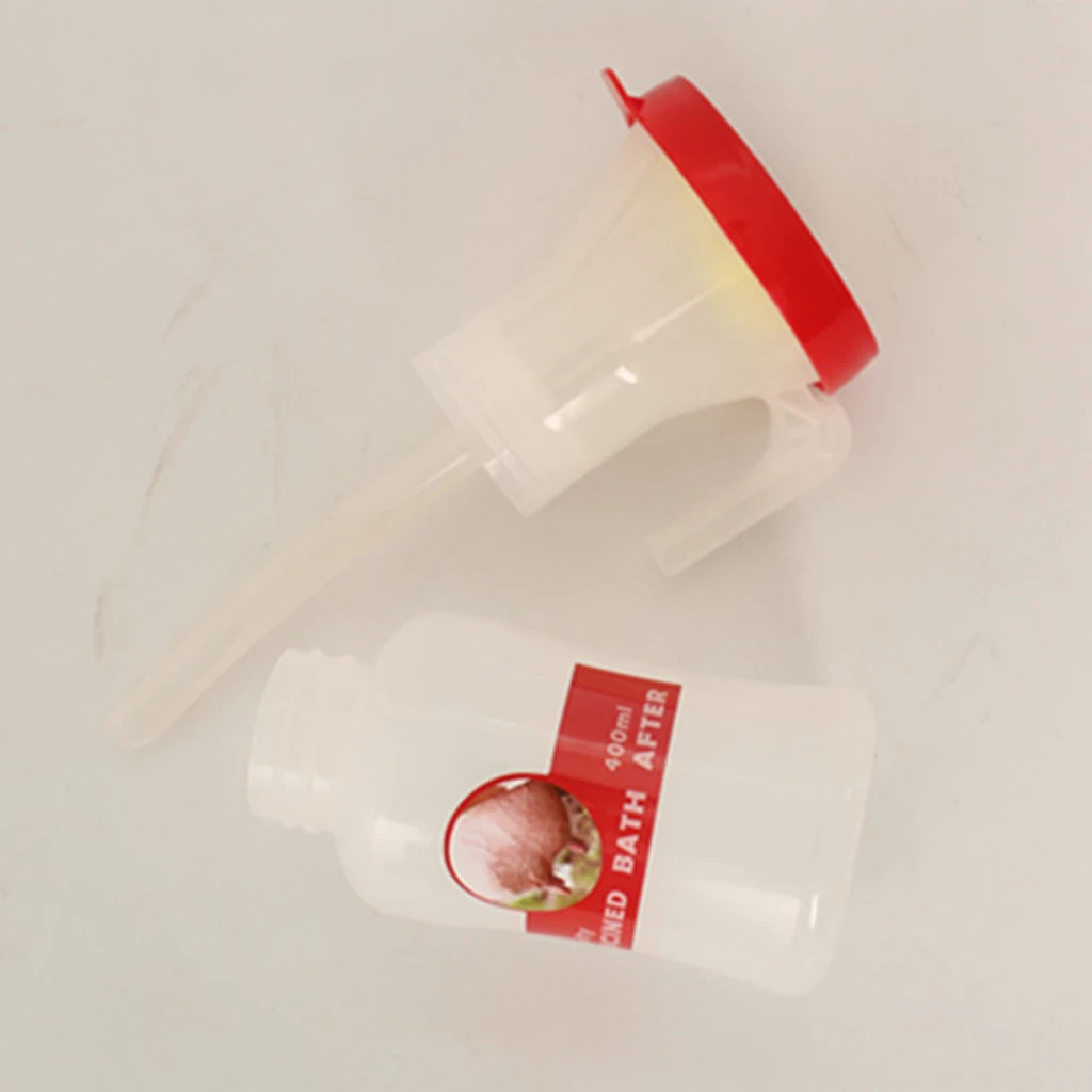 Teat Dip Cup for Cow Goat Sheep Nipple Cleaning Disinfection Bath