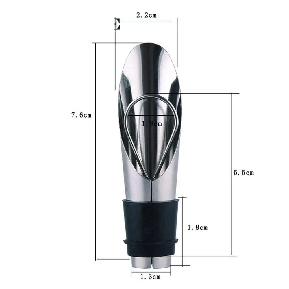 Wine Stopper Stainless Steel Pourer + Stopper Flow Wine Bottle Home Brew Beer Brewing Pourer Spout Barware Wine Pourers Wine Stopper Stainless Steel Pourer + Stopper Flow Wine Bottle Home Brew Beer Brewing Pourer Spout Barware Wine Pourers