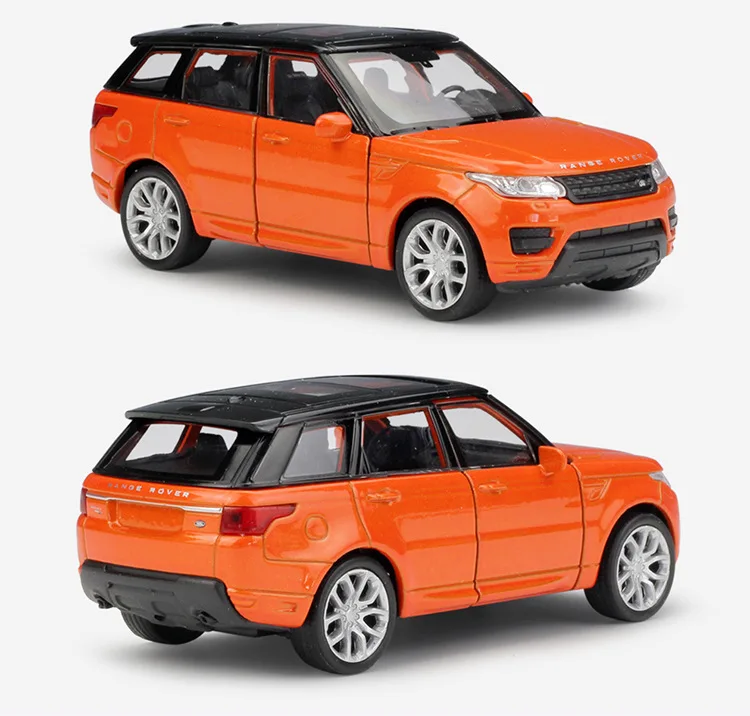 1:36 Welly Range Rover Sport SUV сплав игрушки тянуть назад литья под давлением модель автомобиля