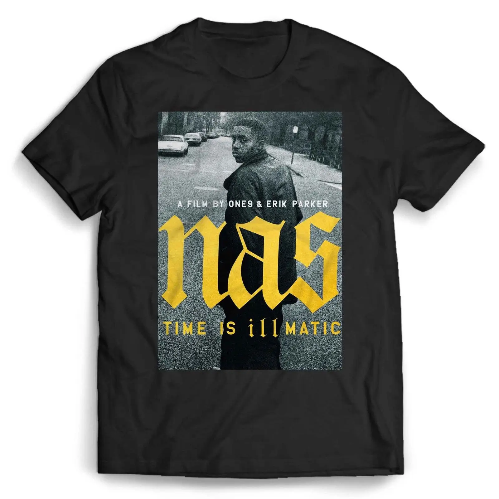 

Nas Nasir Time Is Matic Man / Woman T-Shirt Men Summer Short Sleeves T Shirt Design Tops top tee