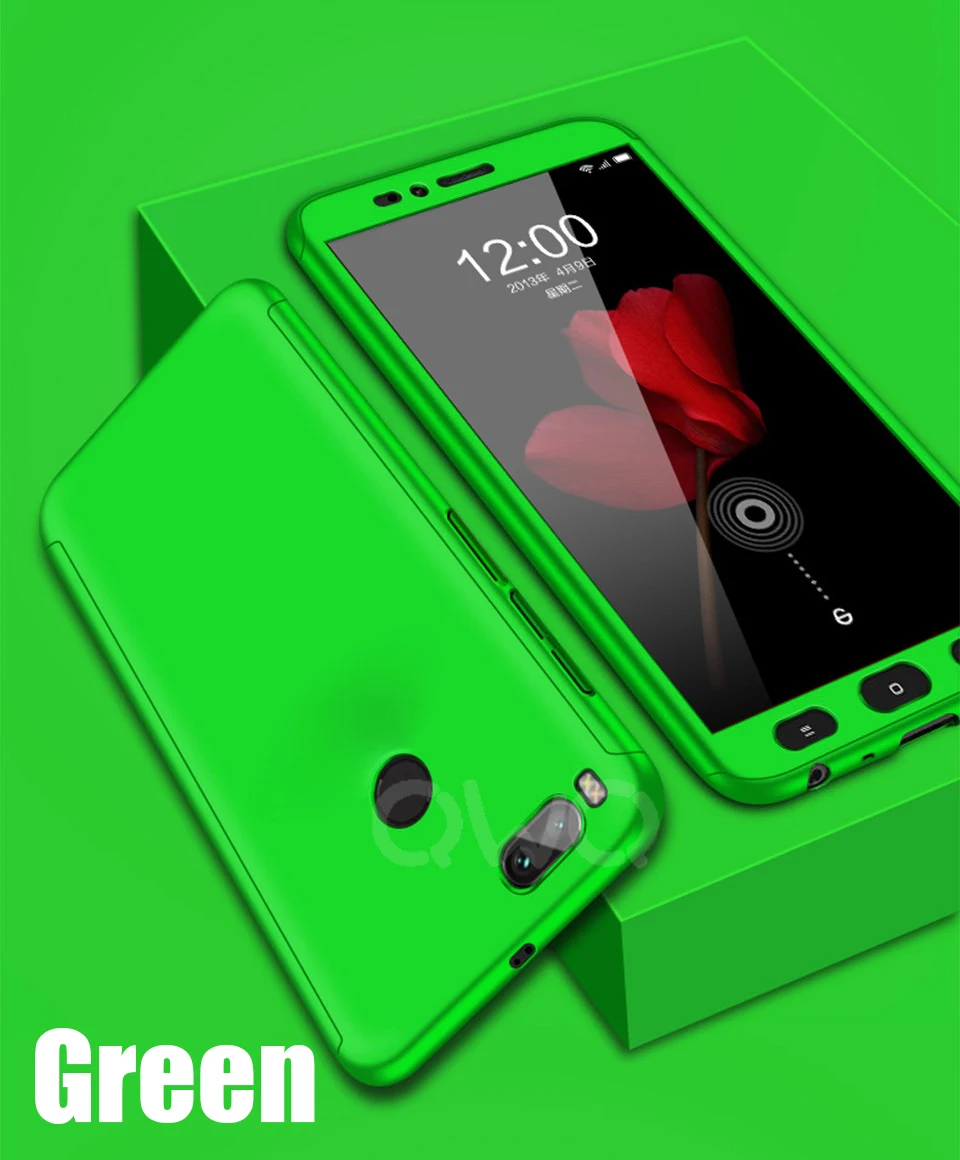 360 Degree Protection Hard Cases For Xiaomi Redmi 4X 4A 5A 5 5 Plus Note 5 5A Shockproof Full Cover  Phone Shell 7