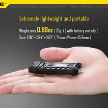 Nitecore THUMB USB Перезаряжаемые высокая производительность 2xled светильник Удобный универсальный поворотный Рабочий светильник Открытый Кемпинг не Батарея