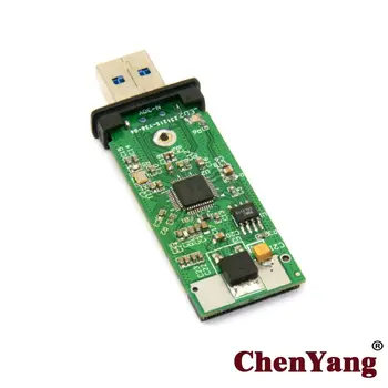 

CY 42mm NGFF M2 SSD to USB 3.0 External PCBA Conveter Adapter Card Flash Disk Type