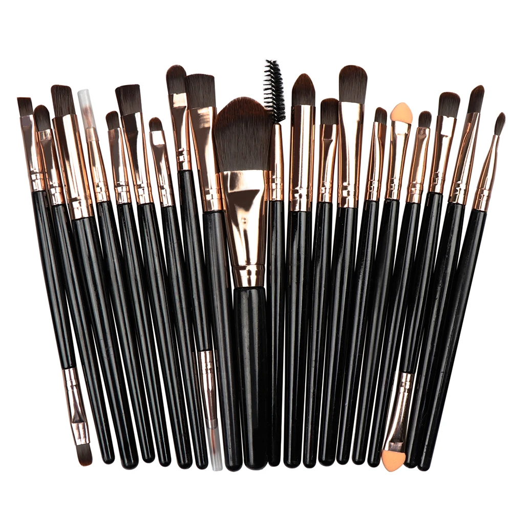 

MSQ 20PCS/Set Makeup Brushes Set Powder Foundation Eyeshadow Eyebrow Eyeliner Blush Make Up Brush Cosmetics Soft Synthetic Hair