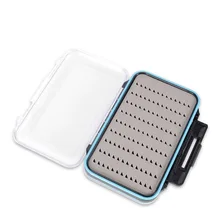 SF большой fly Рыбалка fly box " х 3.75" х 1." двухсторонняя воды крыши пены