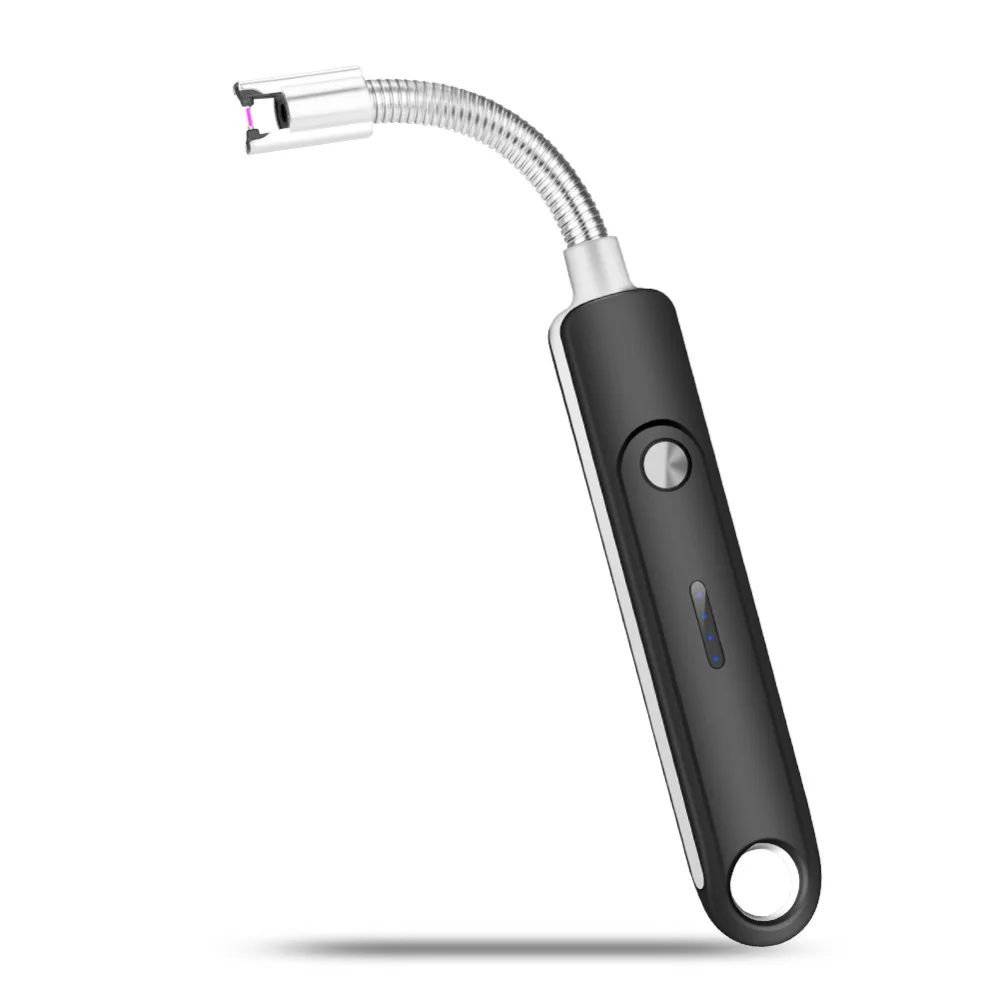 Windproof Outdoor BBQ USB Charging Arc Igniter Lighter Electric Lighter