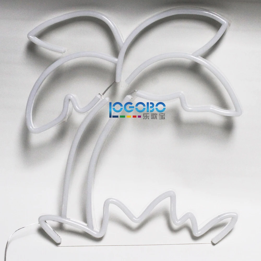 LED neon sigh light palm tree-7