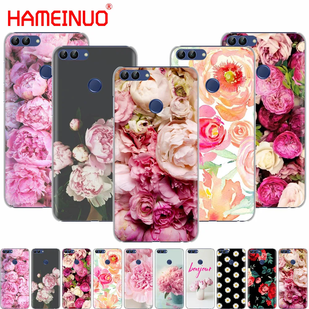 HAMEINUO цветок розовый пион сотовый телефон чехол для huawei Honor 7C Y5 Y625 Y635 Y6 Y7 Y9 2017 2018 Prime