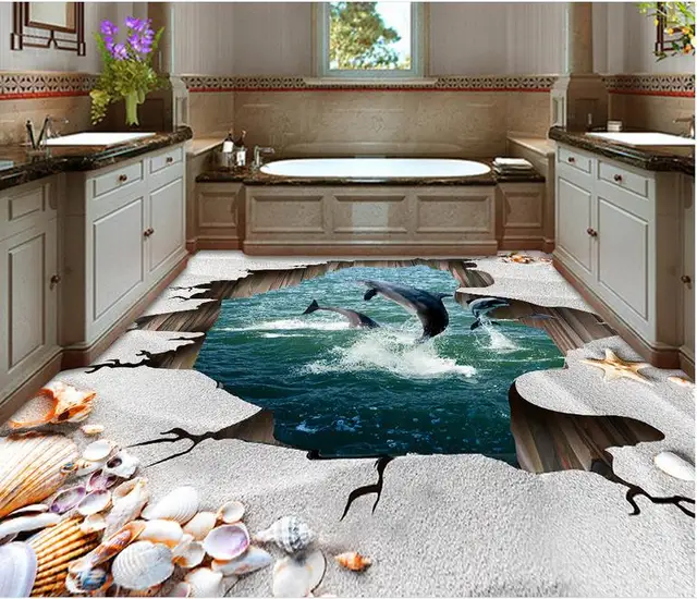 Flooring Photo Wallpaper Custom Ocean Beach S Flooring Photo Wallpaper Custom Ocean Beach S Living Room Floor Tiles